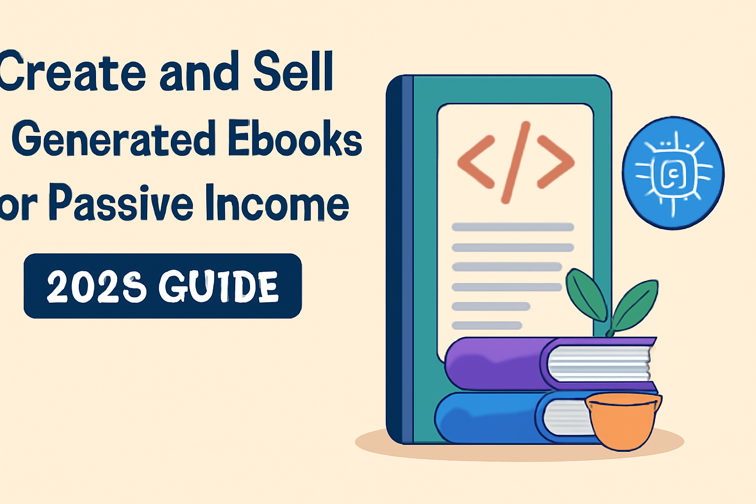 AI-generated ebooks for passive income