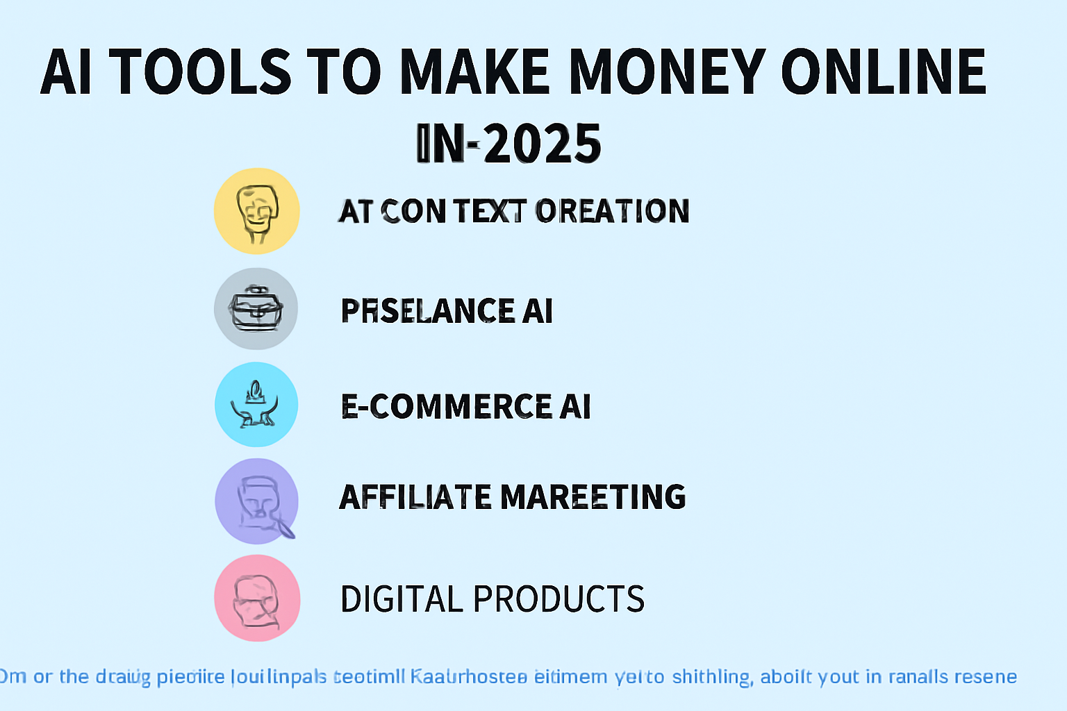 AI Tools to Make Money Online 2025