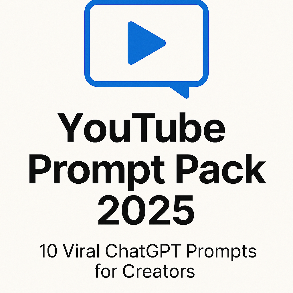 YouTube Prompt Pack 2025