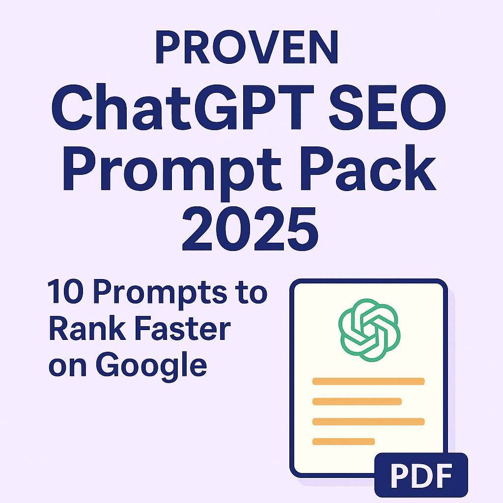 ChatGPT SEO Prompt Pack 2025