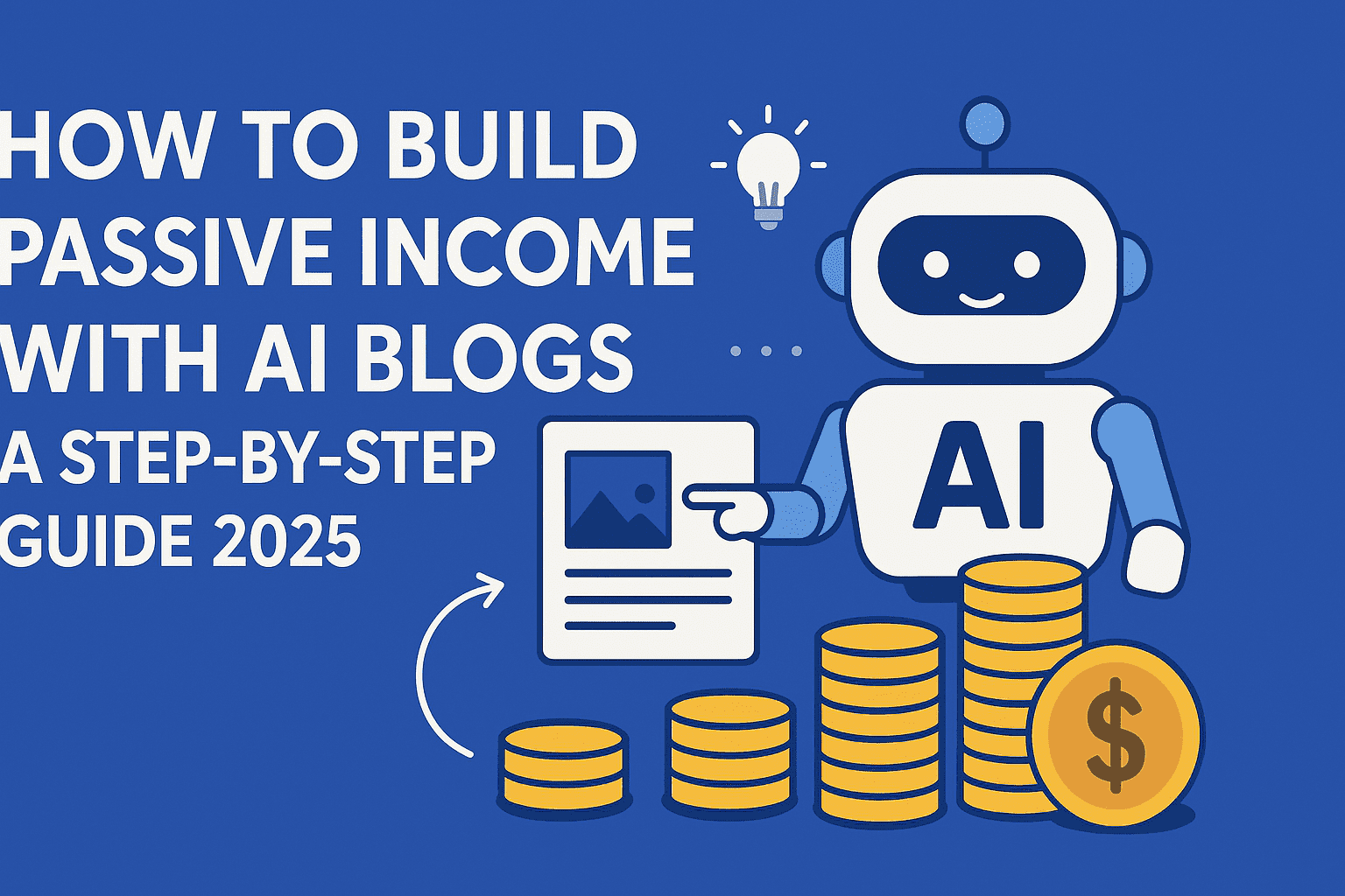How to Build Passive Income with AI Blogs: A Step-by-Step Guide 2025