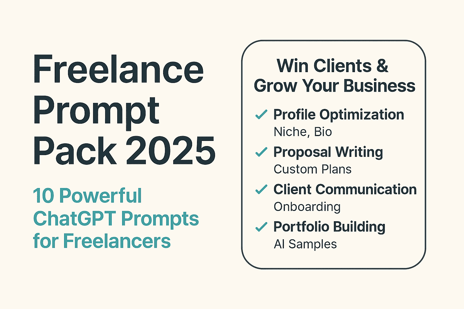 freelance prompt pack 2025 Freelance Prompt Pack 2025