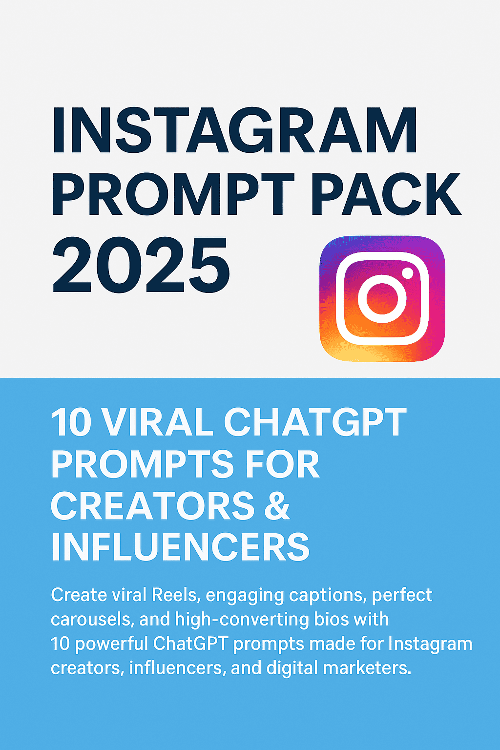 instagram prompt pack 2025 Instagram Prompt Pack 2025